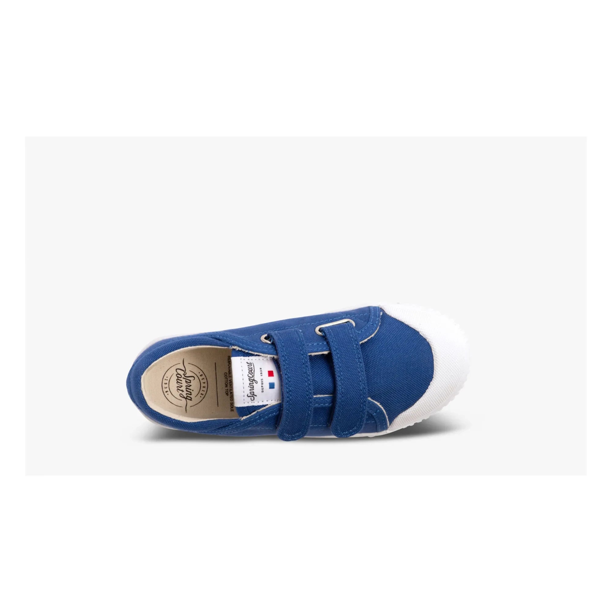 Spring Court - G2 Canvas Scratch-Resistant Low-Top Sneakers | Blue