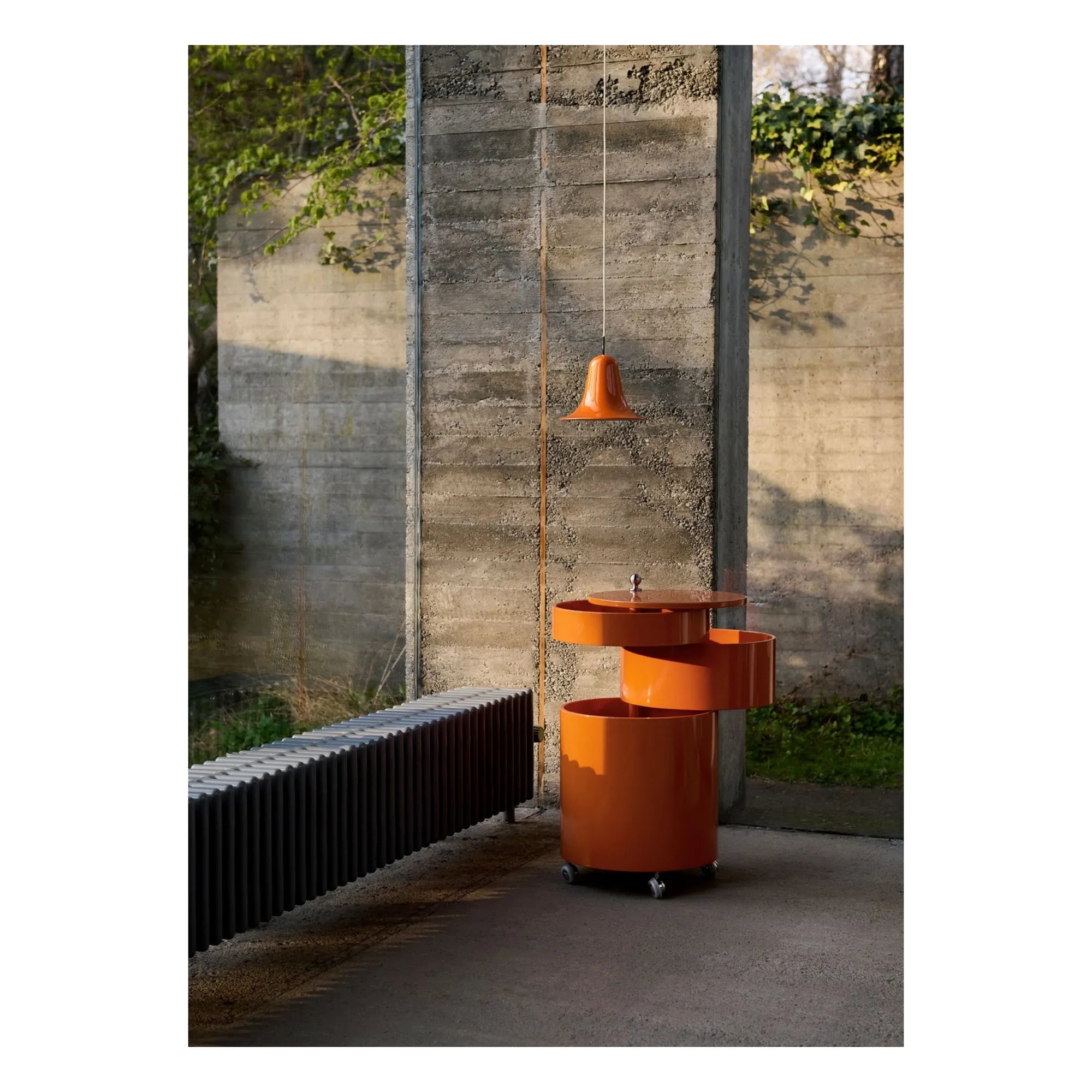 Verpan - Barboy Mobile Storage Unit - Glossy Series | Orange