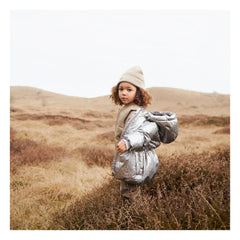 Wheat - Recycled Fiber Filled Coat | Silver