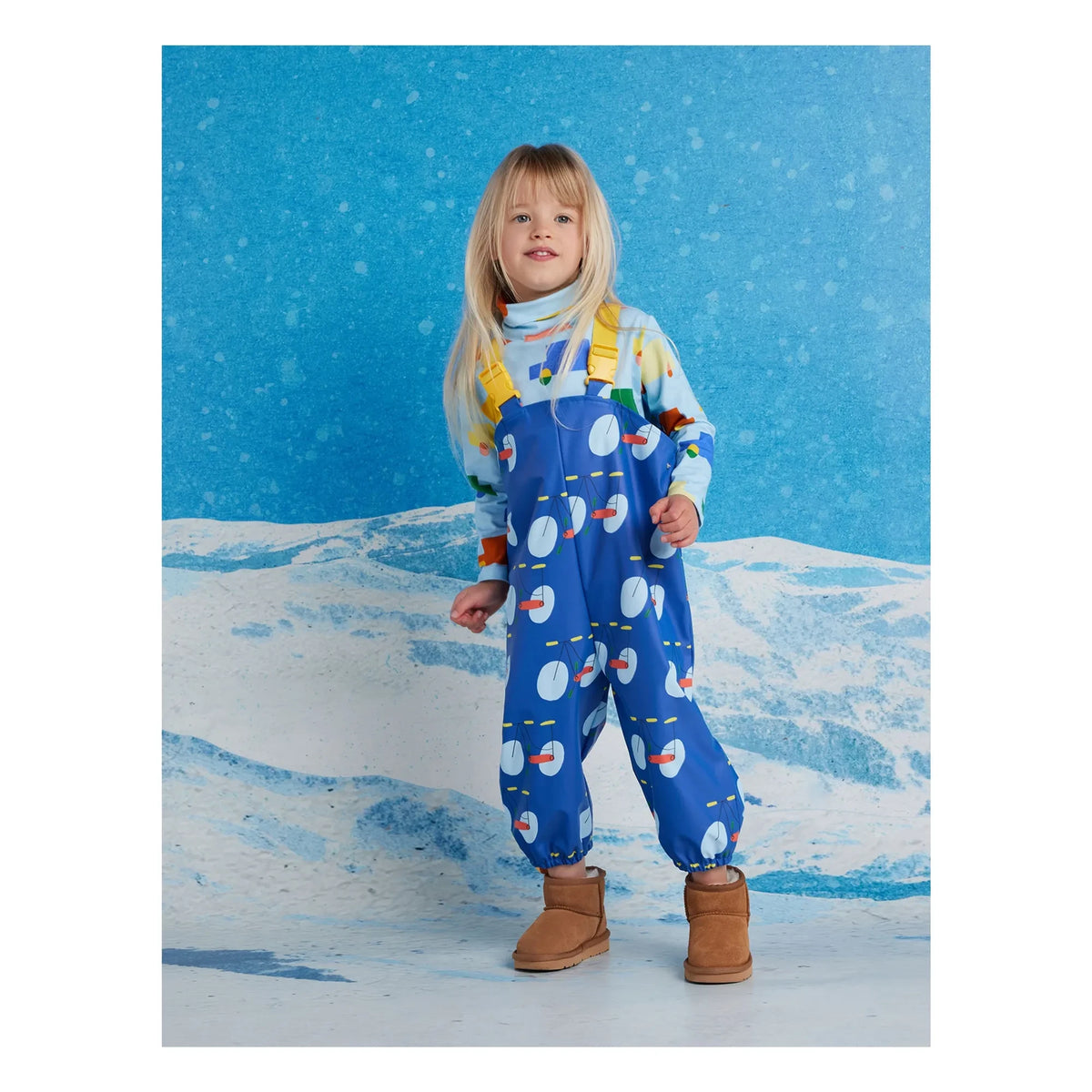 Halcyon Nights - Bike Raincoat Set | Blue