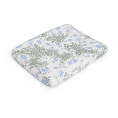 garbo&friends - Plumbago Organic Cotton Changing Mat Cover | Blue