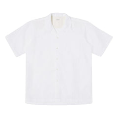 Universal Works - Camp Short-Sleeve Shirt | White