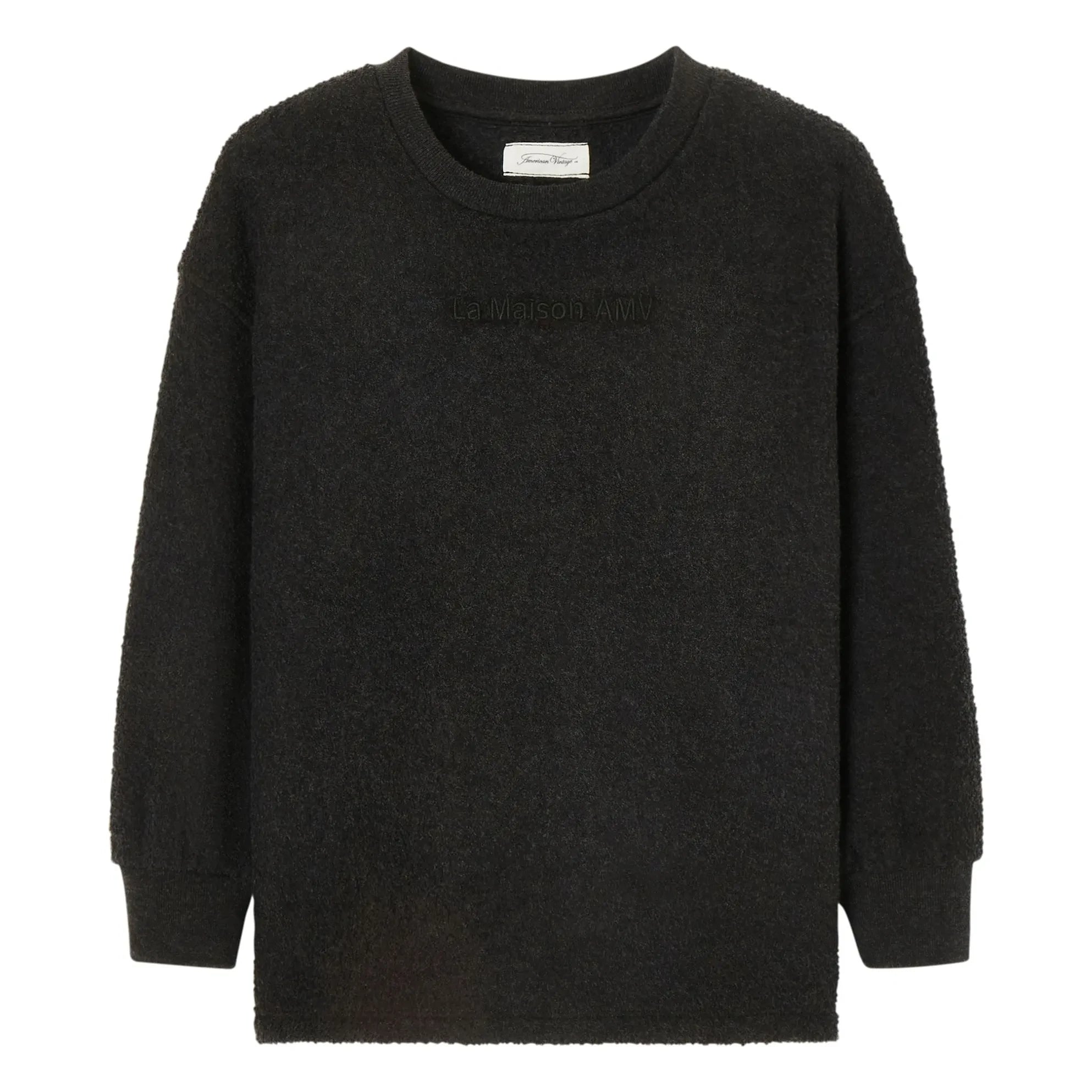 American Vintage - Bobypark Sweatshirt | Heather Charcoal Gray