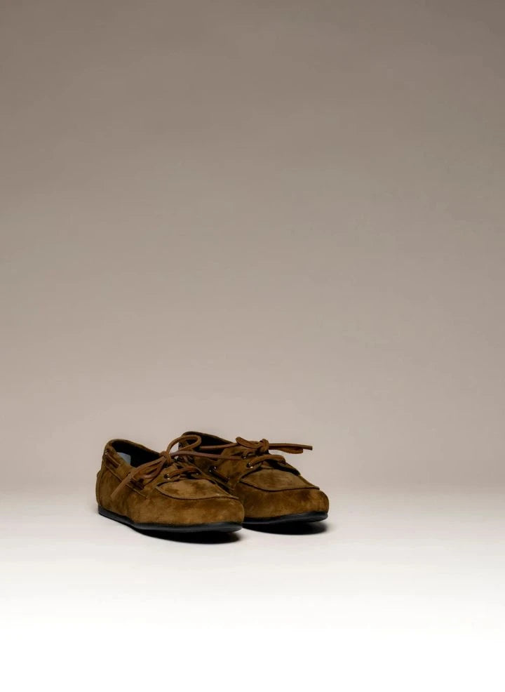 Odare - Leo Suede Tekneli Shoes | Brown