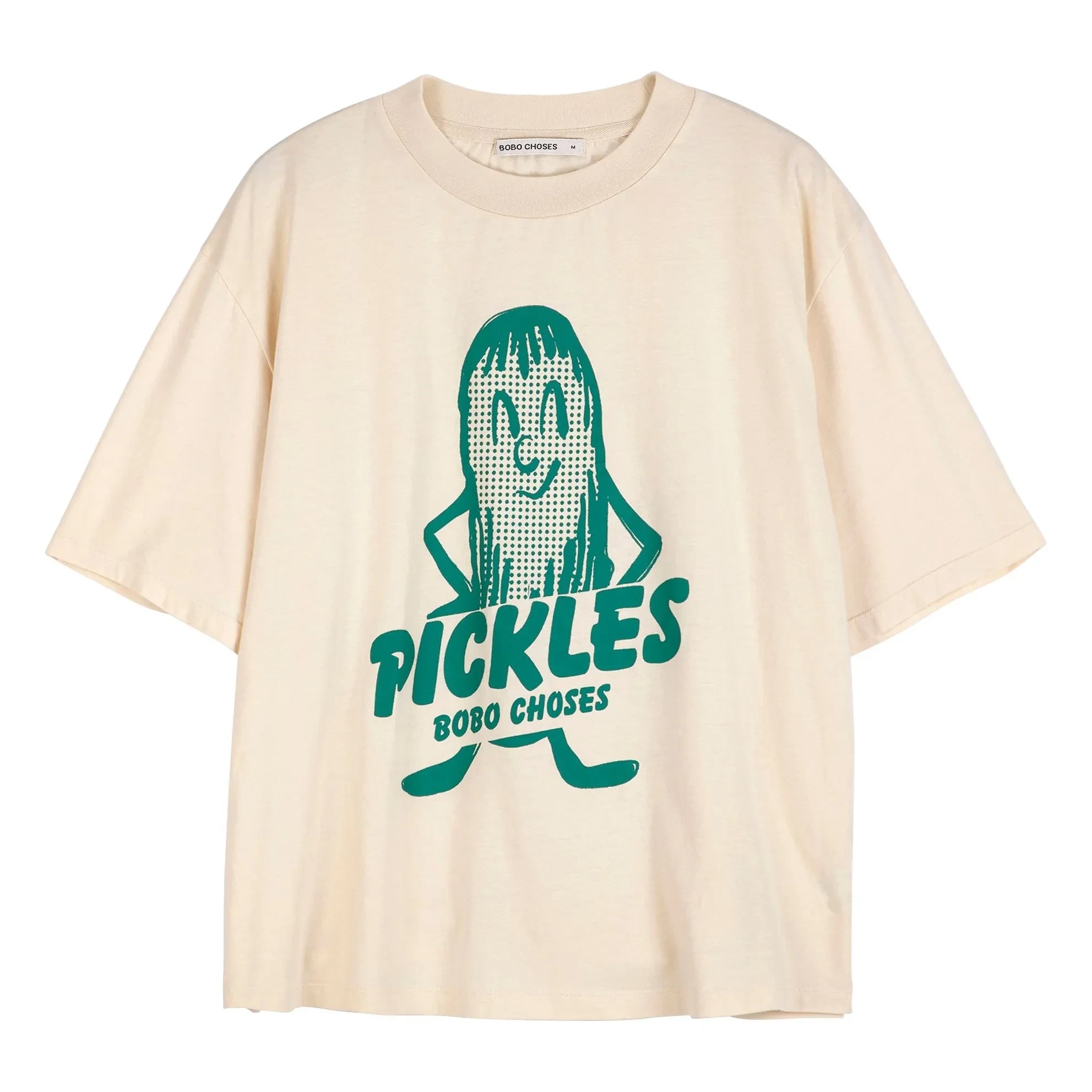 Bobo Choses - Mr. Pickles Organic Cotton T-Shirt | Cream