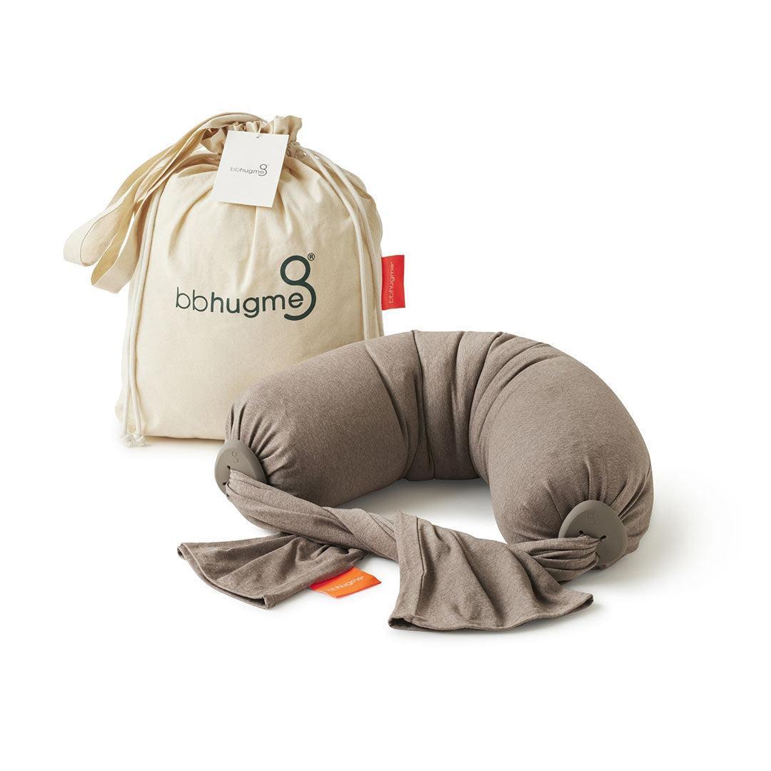 bbhugme Nursing Pillow - Hazel Brown-Nursing Pillows-Hazel Brown- | Natural Baby Shower