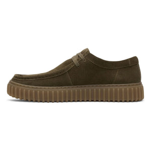 Clarks - Torhill Lo Shoes | Dark Green