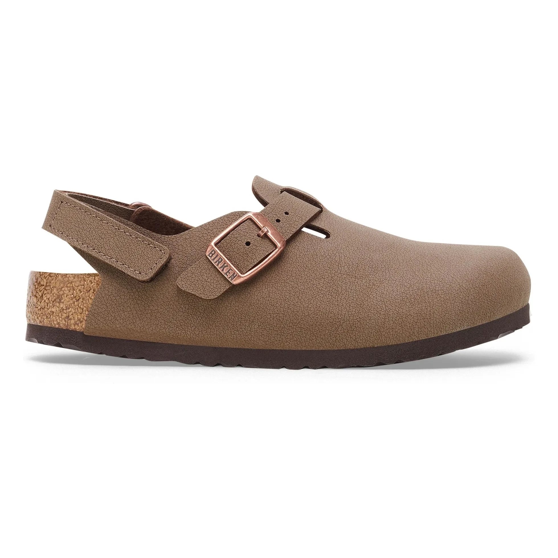BIRKENSTOCK - Children's Tokio Birko-Flor slippers | Brown