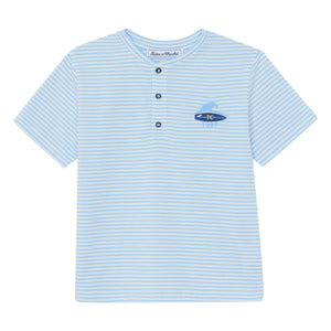 Tartine et Chocolat - Surf T-Shirt | Light Blue