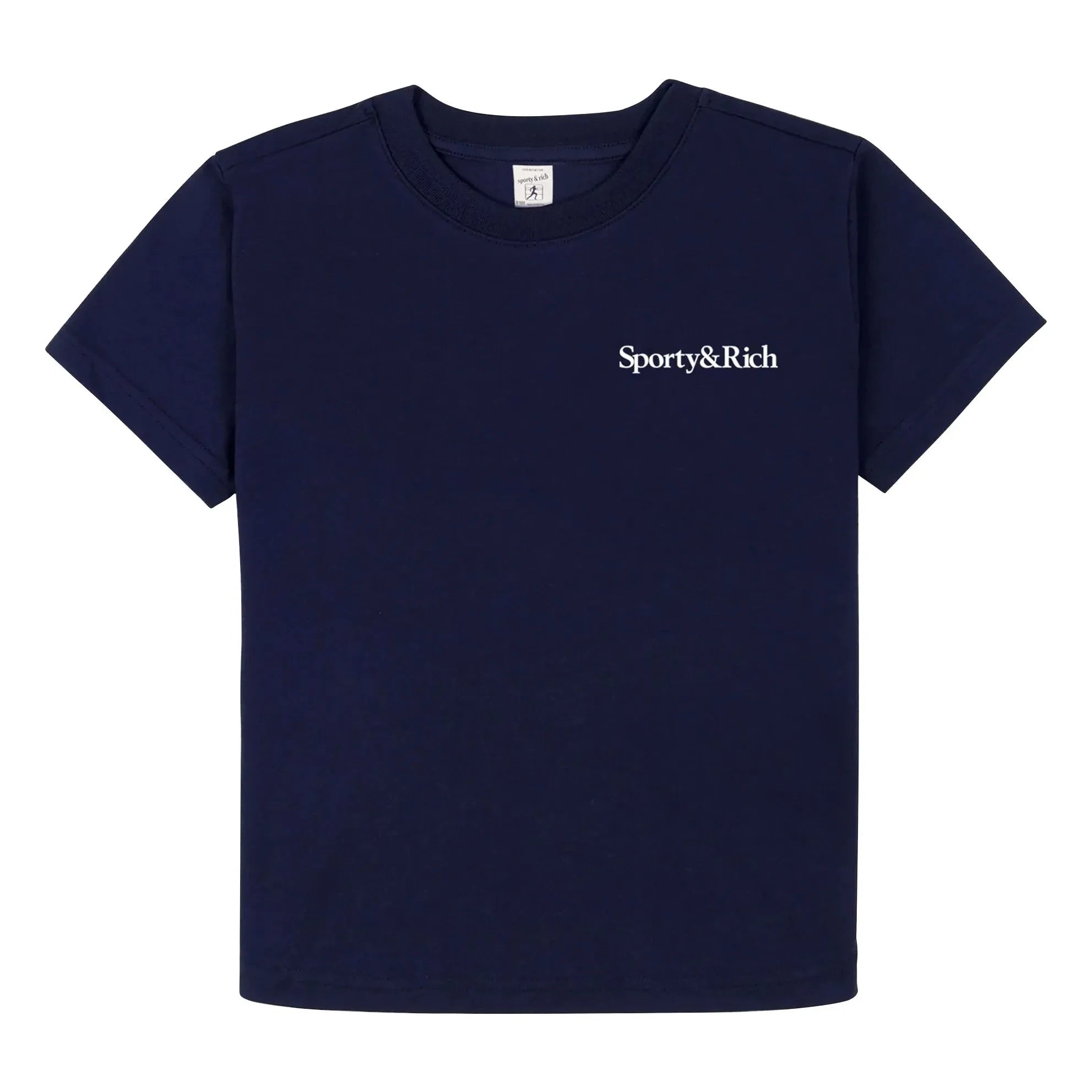 Sporty & Rich - Tennis T-Shirt Recycled Cotton | Navy