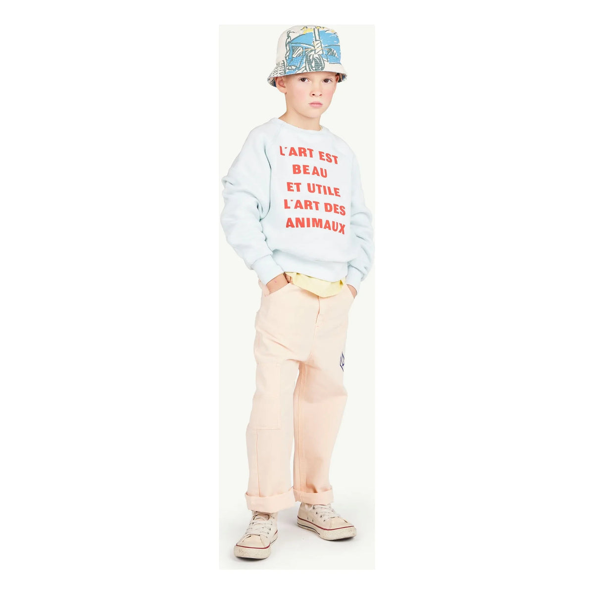 The Animals Observatory - Condor Pants | Pale Pink