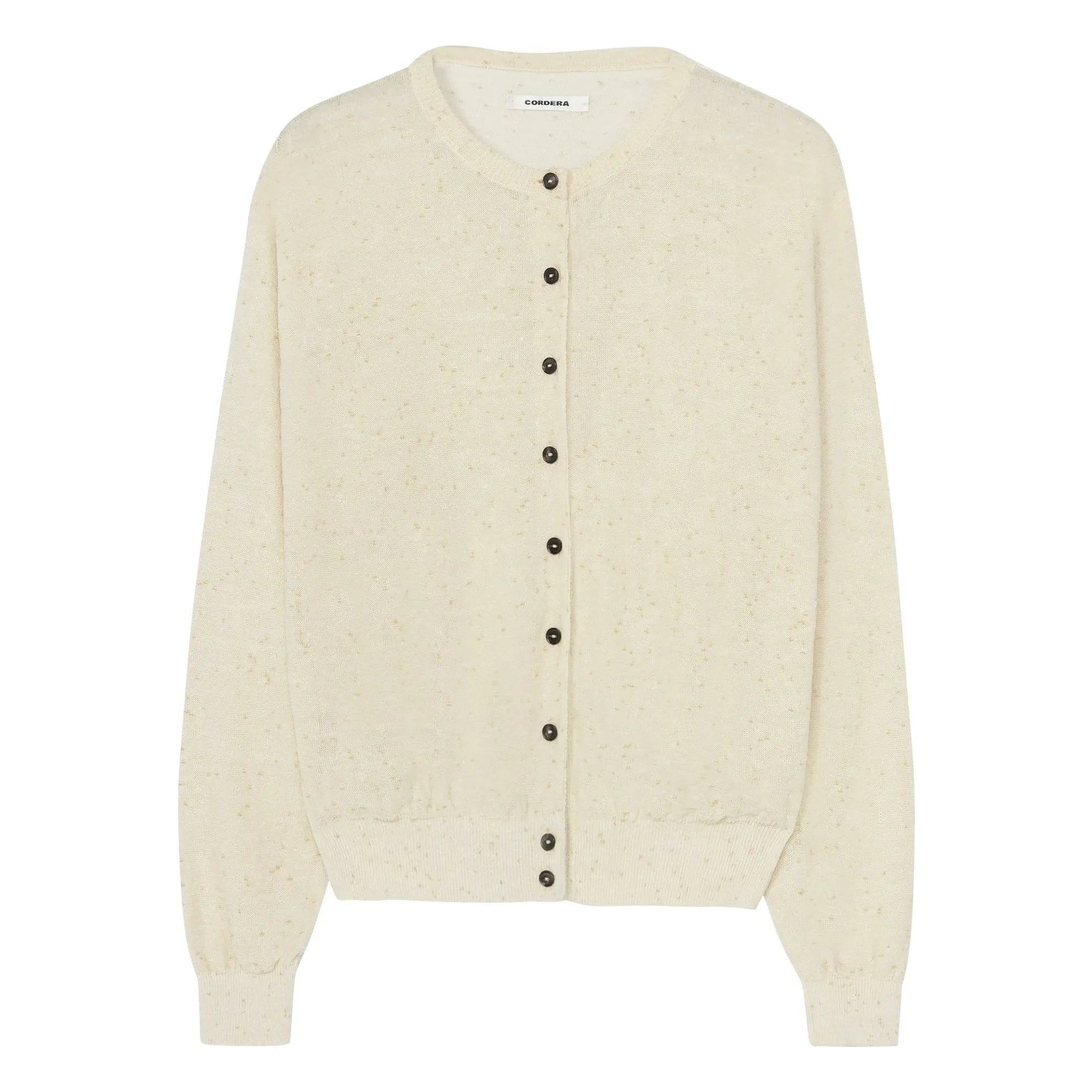 Cordera - Linen and Cotton Cardigan | Cream