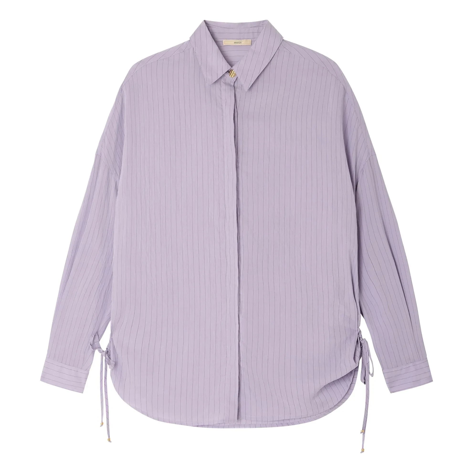 Sessùn - Danie Striped Shirt | Lilac