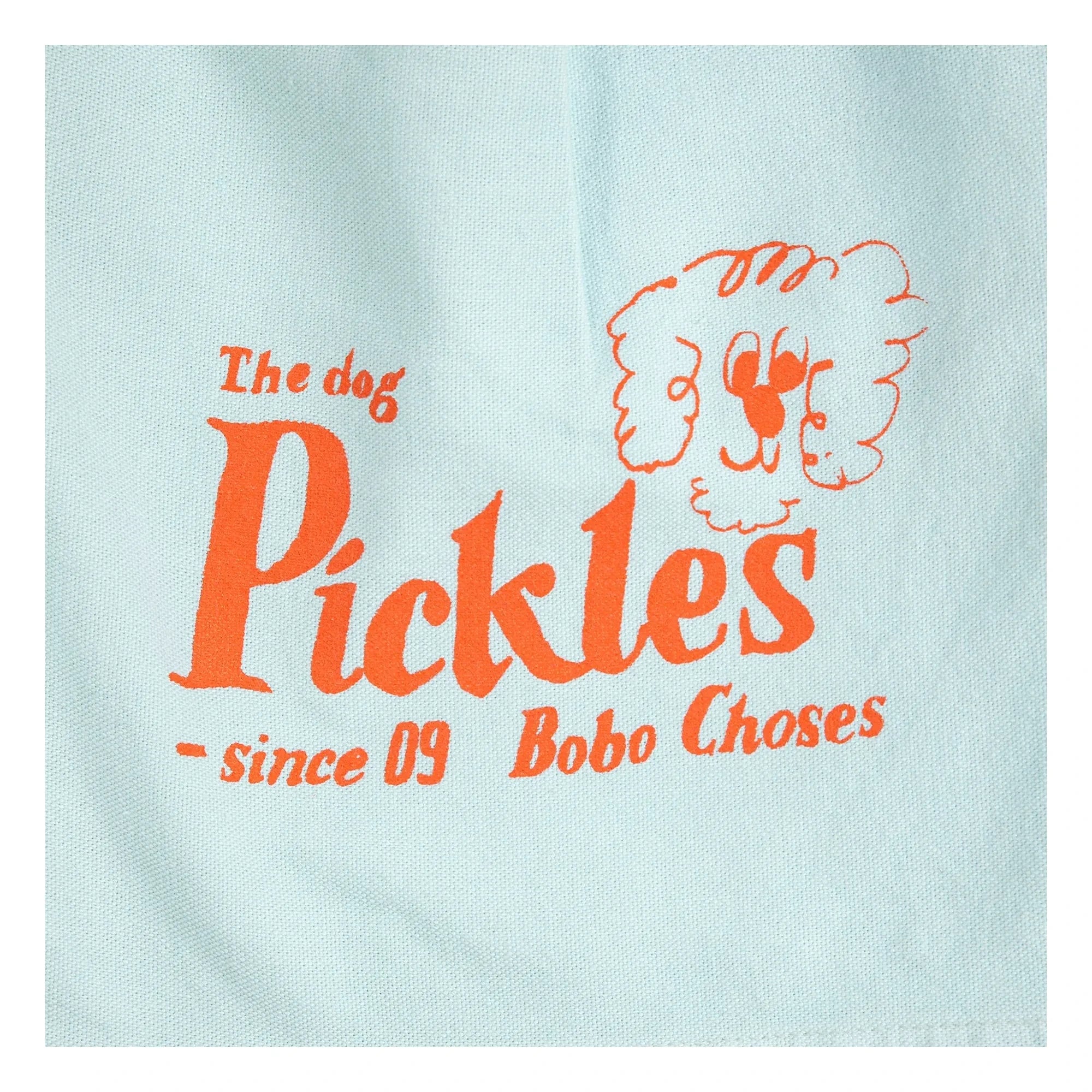 Bobo Choses - The Dog Pickles Organic Cotton Shorts | Light Blue