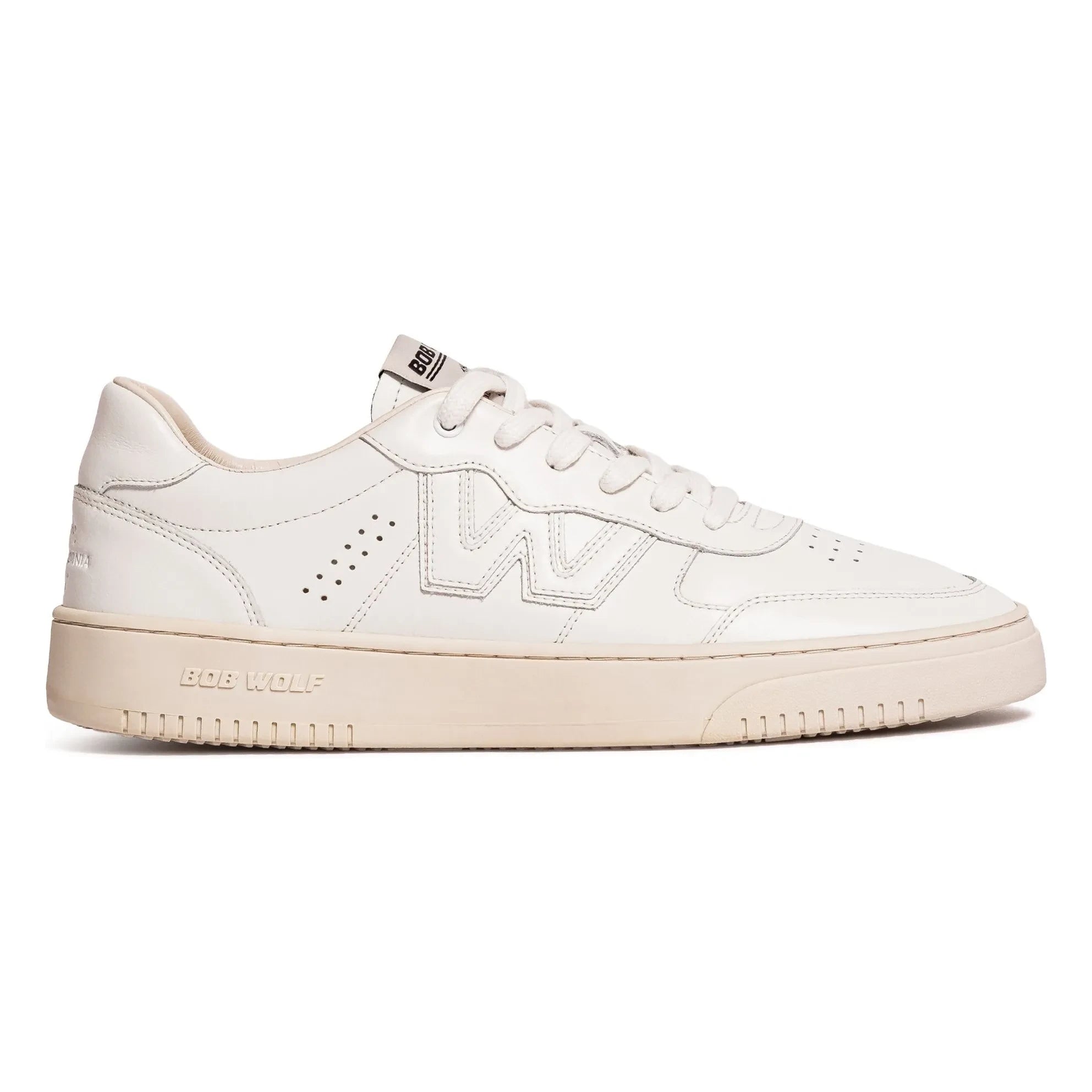Bob Wolf - Legacy Leather Sneakers | White