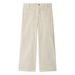 Bonpoint - Jennifael Velvet Organic Cotton Pants | Mastic