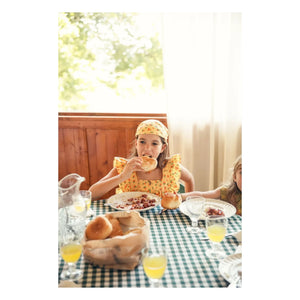 Piupiuchick - Organic Cotton Floral Bandana | Yellow