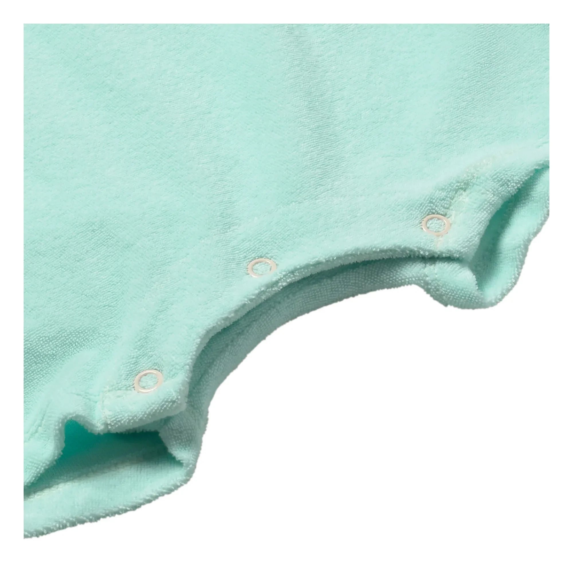 Cozmo - Combishort Jake Towel Fabric | Aqua