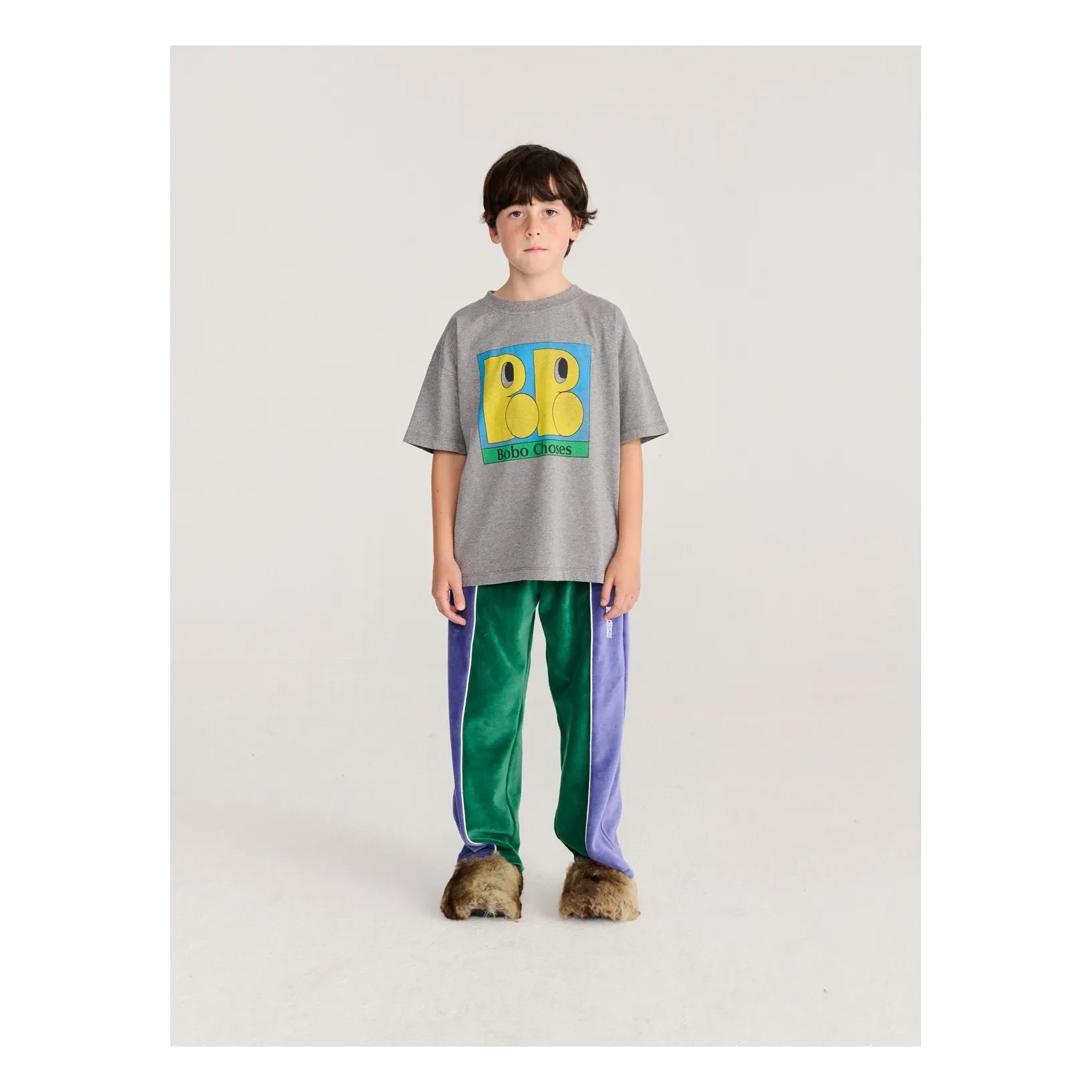 Bobo Choses - Bobo T-shirt | Grey Marl