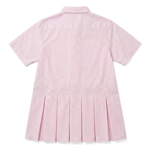 Finger in the nose - Dakota Striped Dress | Light Pink
