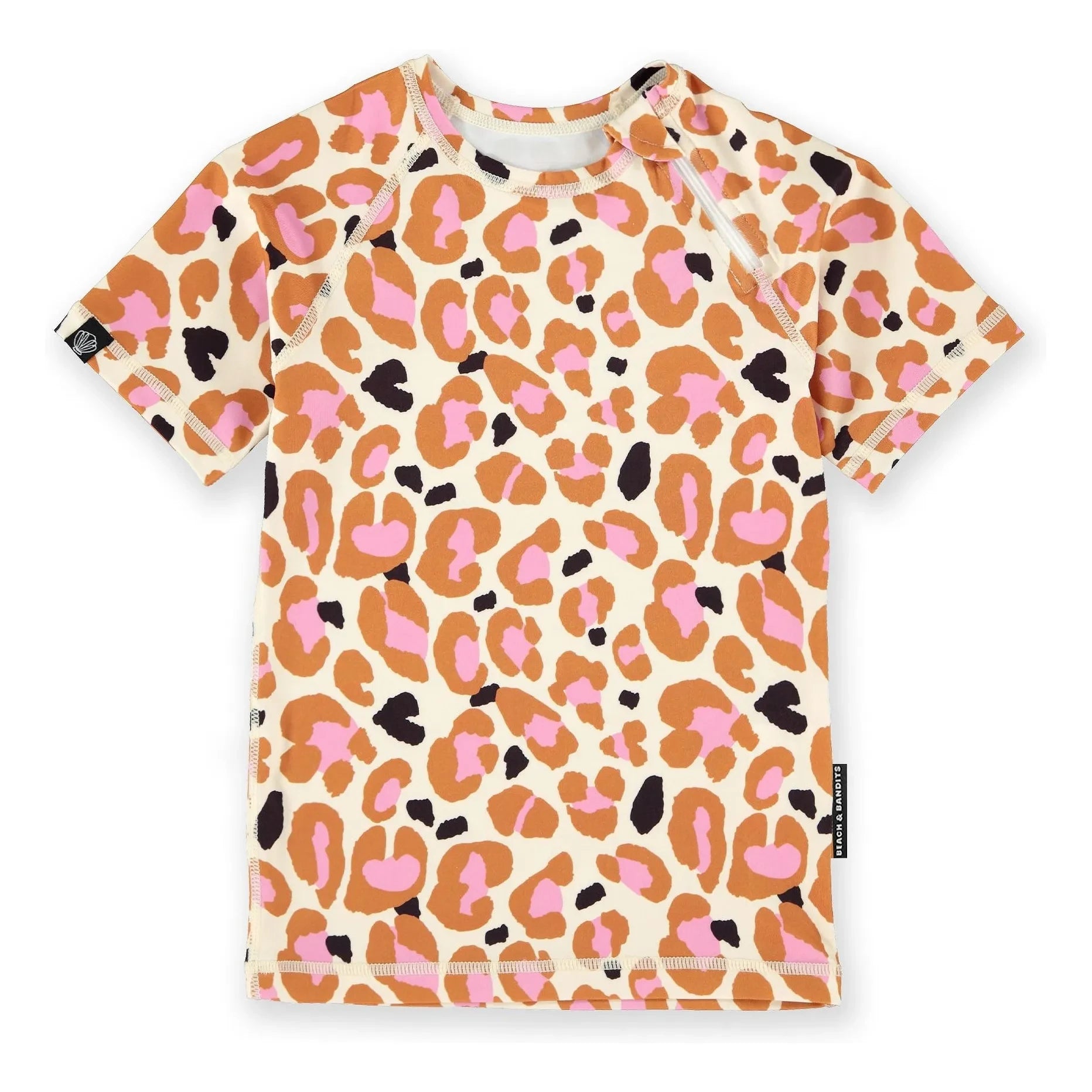 Beach & Bandits - Anti-UV T-Shirt Candy Leopard Recycled Fibers