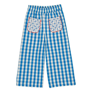 Hello Simone - Mouna Vichy Pantolon | Mavi