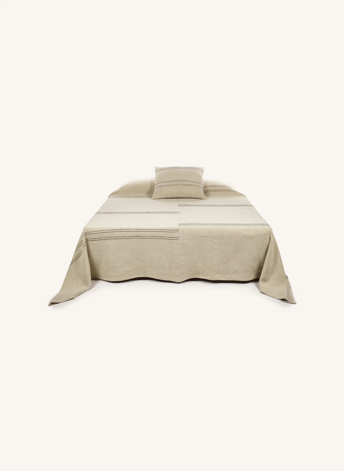 Libeco - Striped Bedspread - 260 x 240cm | Ecru