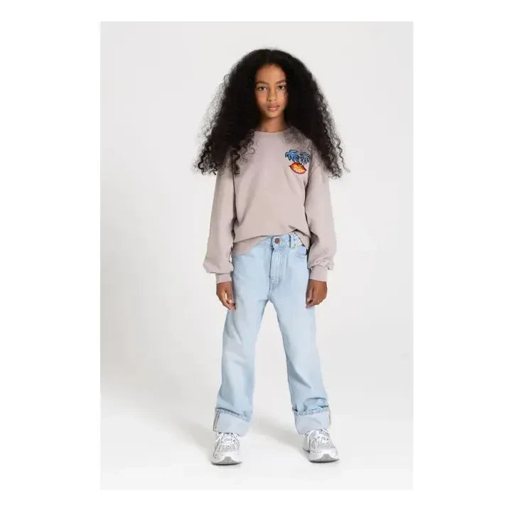 Finger in the nose - Alma Organic Cotton Sweatshirt | Mastic