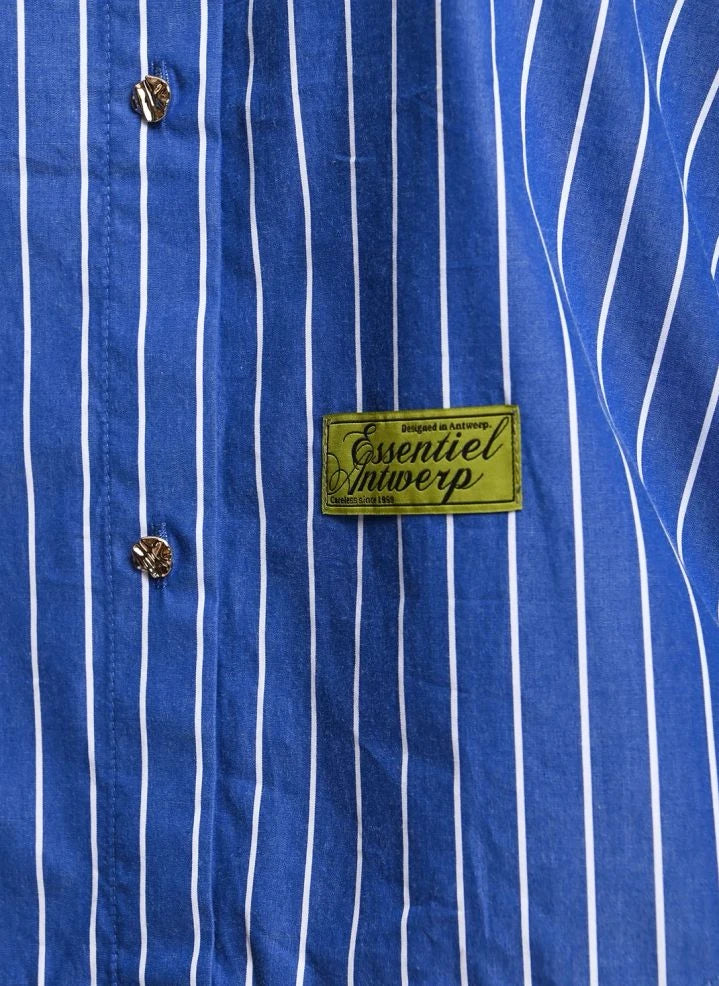 Essentiel Antwerp - Kabu Short-Length Shirt | Blue
