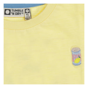 Tumble N'Dry - Oversized Lemon T-shirt Organic Cotton | Yellow
