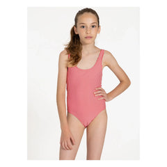 Smallable Kid - Salma Striped Swimsuit | Cherry Red