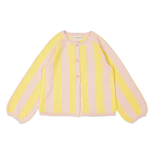 Louis Louise - Striped Gulsah Cardigan | Yellow