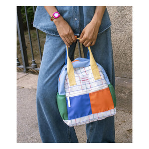 Mini Kyomo - Notebook Backpack - Mini Kyomo x Taxi Brousse | White