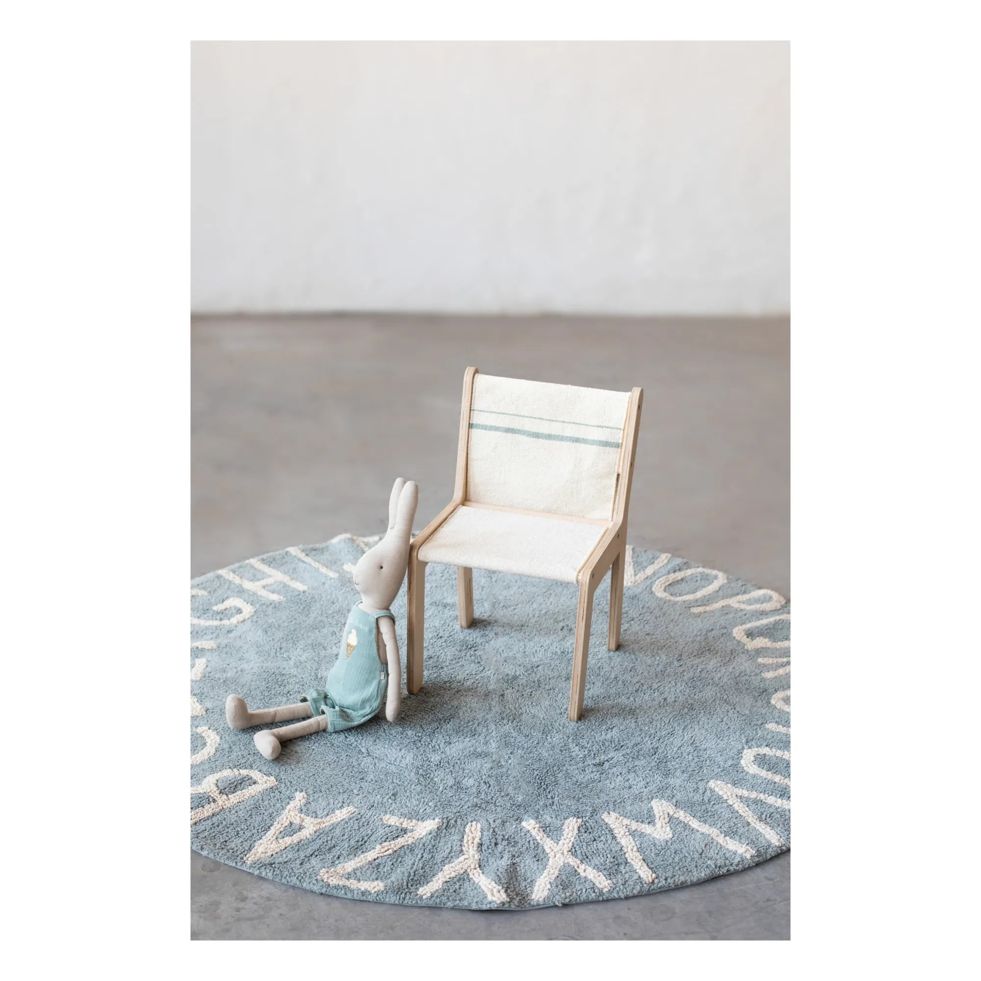 Lorena Canals - Removable Beech Wood High Chair | Light Blue