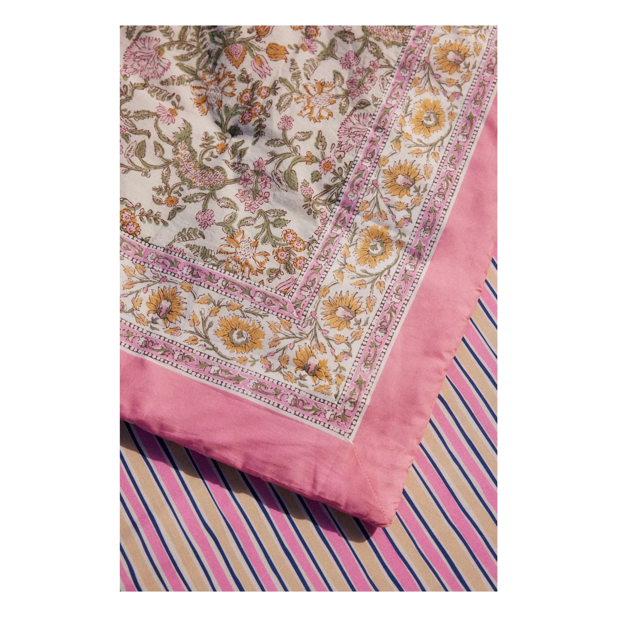 Louise Misha - Enoha Organic Cotton Blanket | Pink