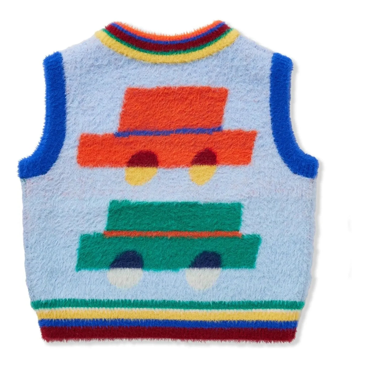 Halcyon Nights - Avion Sleeveless Sweater | Royal Blue