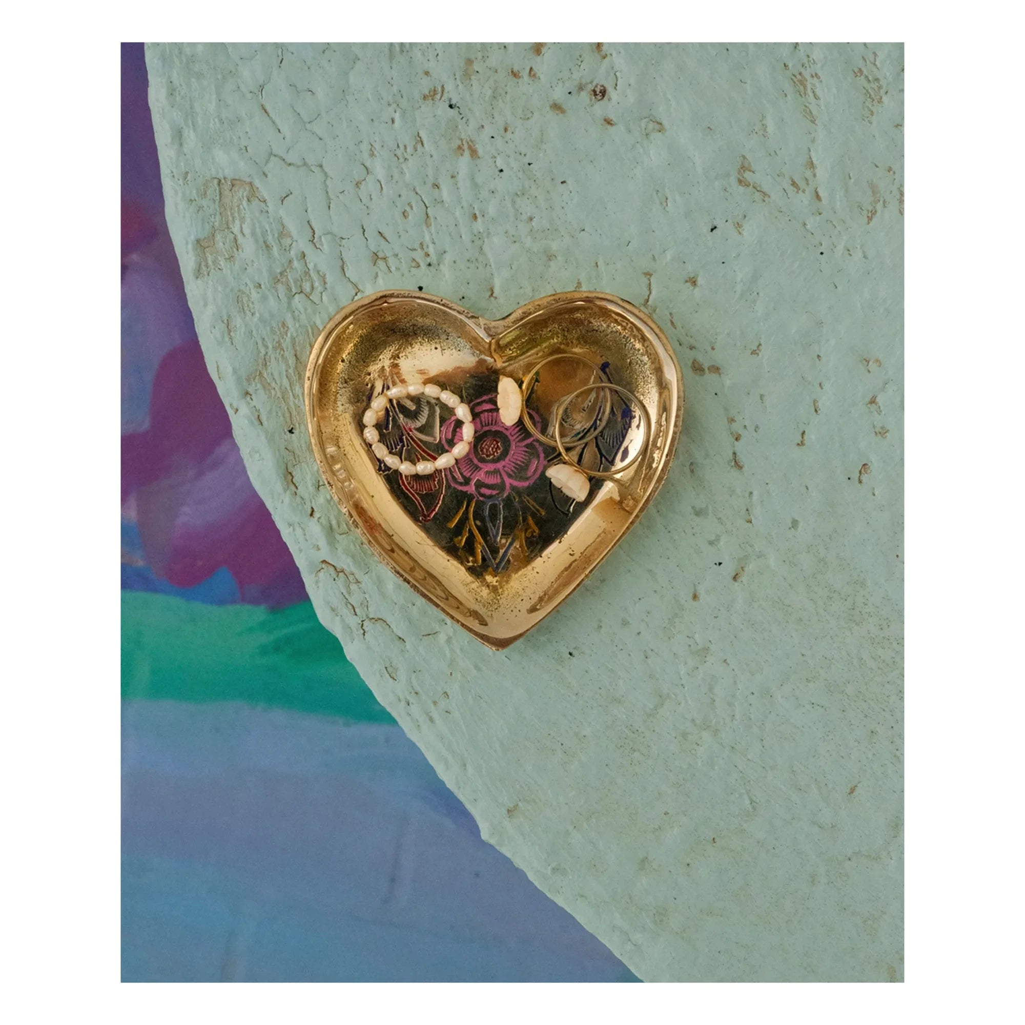 Doing Goods - Miracle Mila Heart Bowl | Brass