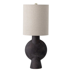 Bloomingville - Ceramic Table Lamp | Black