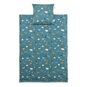 Liewood - Organic Cotton Bedding Set | Arctic Sea/Ocean View
