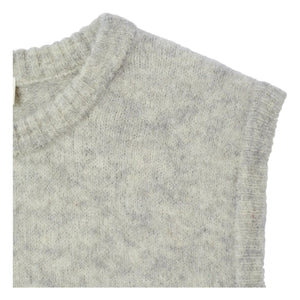 American Vintage - Vitow Wool Sleeveless Sweater | Light Gray