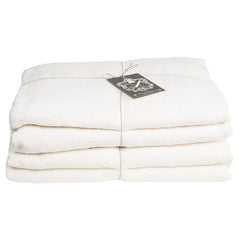 Holiday Home - Washed Linen Duvet Cover | White