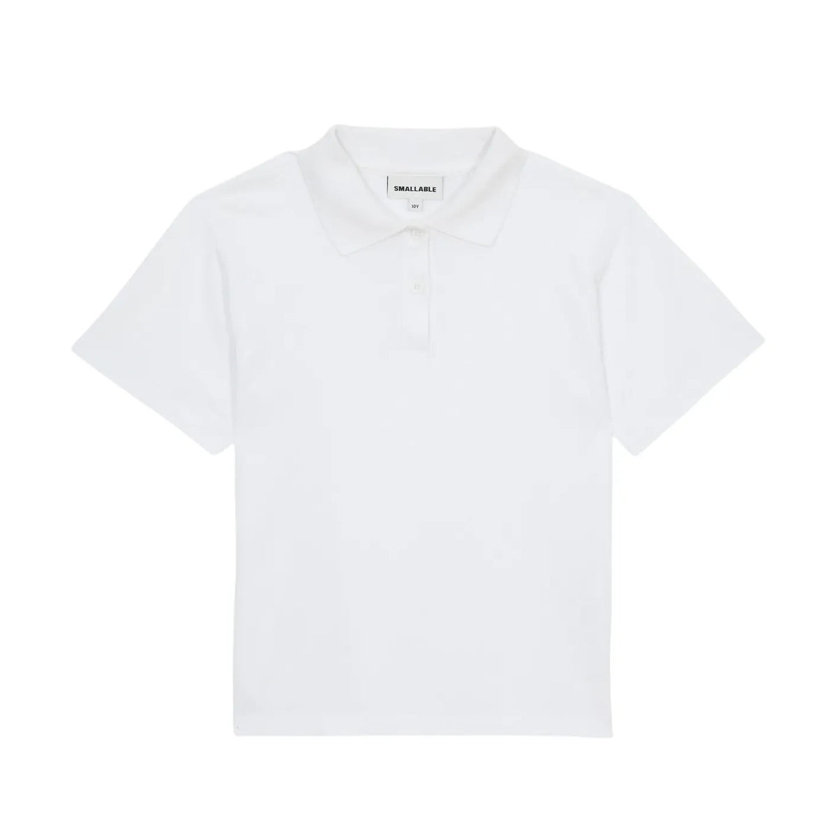 Smallable Kid - Halford Organic Cotton Polo T-Shirt | White