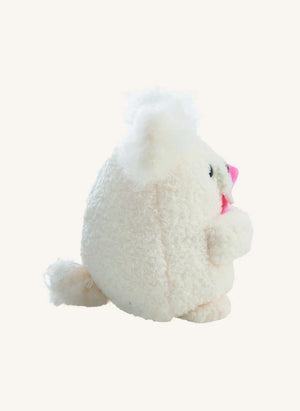 Nici - Washy Dog Plush Toy and Laundry Costume | White