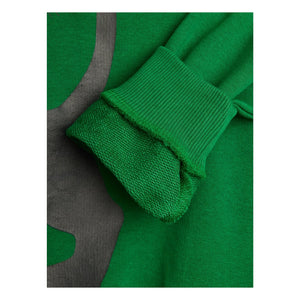 Mini Rodini - Leopard Organic Cotton Sweatshirt | Green