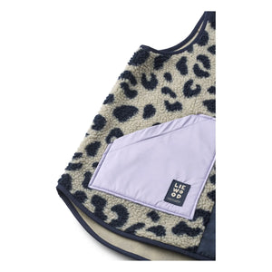 Liewood - Kolsuz Sherpa Yelek Nilu Leopar Geri Dönüştürülmüş Lifler - Kadın Koleksiyonu | Bej