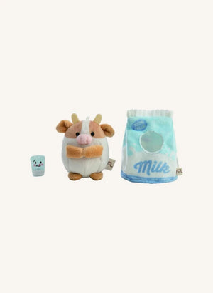 Nici - Moono Cow Plush Toy, Milk Carton Costume | Beige
