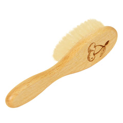 Barnabé loves coffee - Beechwood and Silk Hairbrush