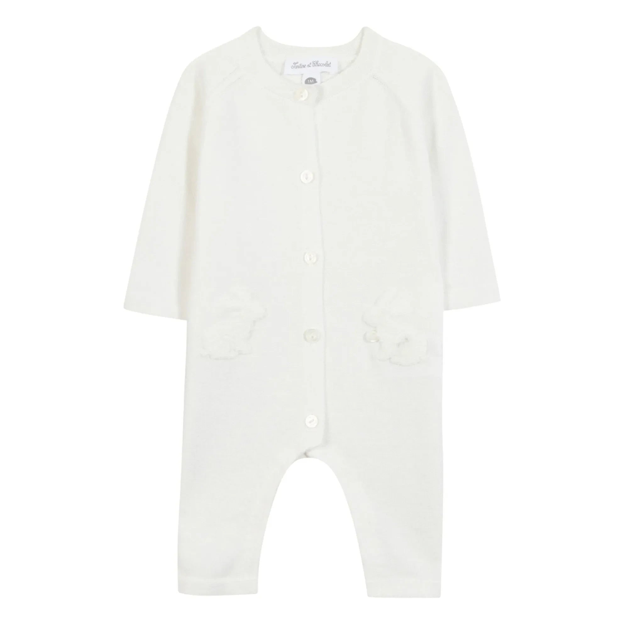 Tartine et Chocolat - Bunny Romper | Ecru