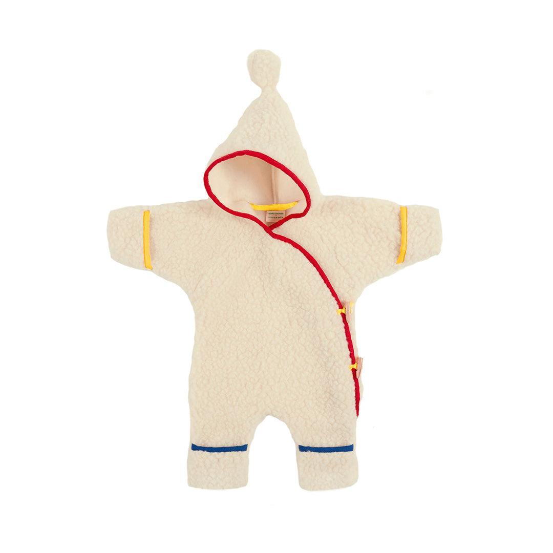 Binibamba BOBO X BINI Merino Snugglesuit - Milk-Snugglesuits-Milk-0-6m | Natural Baby Shower
