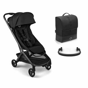 Bugaboo Butterfly 2 Complete Compact Stroller - Heritage Black-Strollers-Heritage Black-With Bumper Bar | Natural Baby Shower